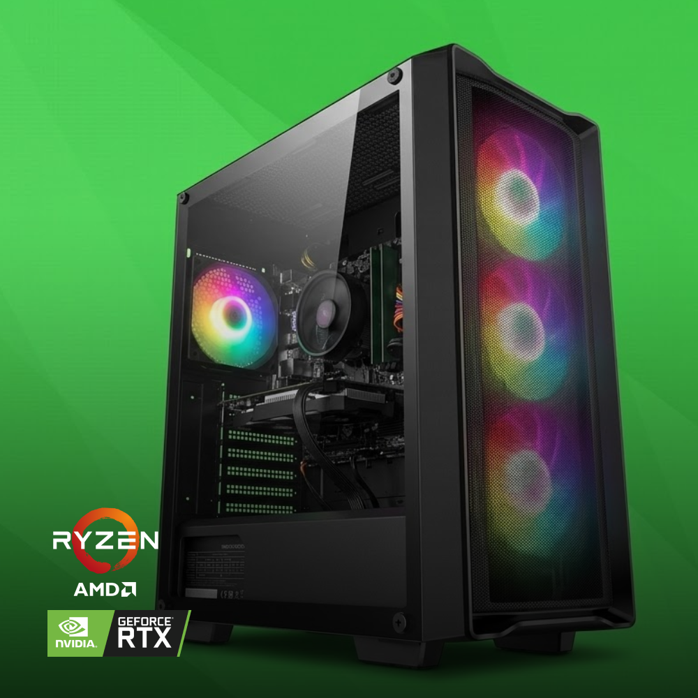 GURU ENTRY PC - RYZEN 5 7500F - 16GB DDR5-5600 - RTX 5060 8GB