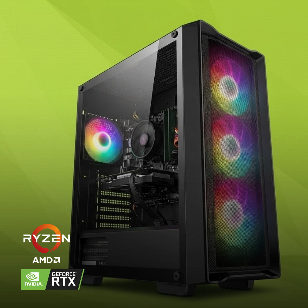 GURU VALUE KING PC - RYZEN 5 7600 - 16GB DDR5-6000 - RTX 5070 12GB