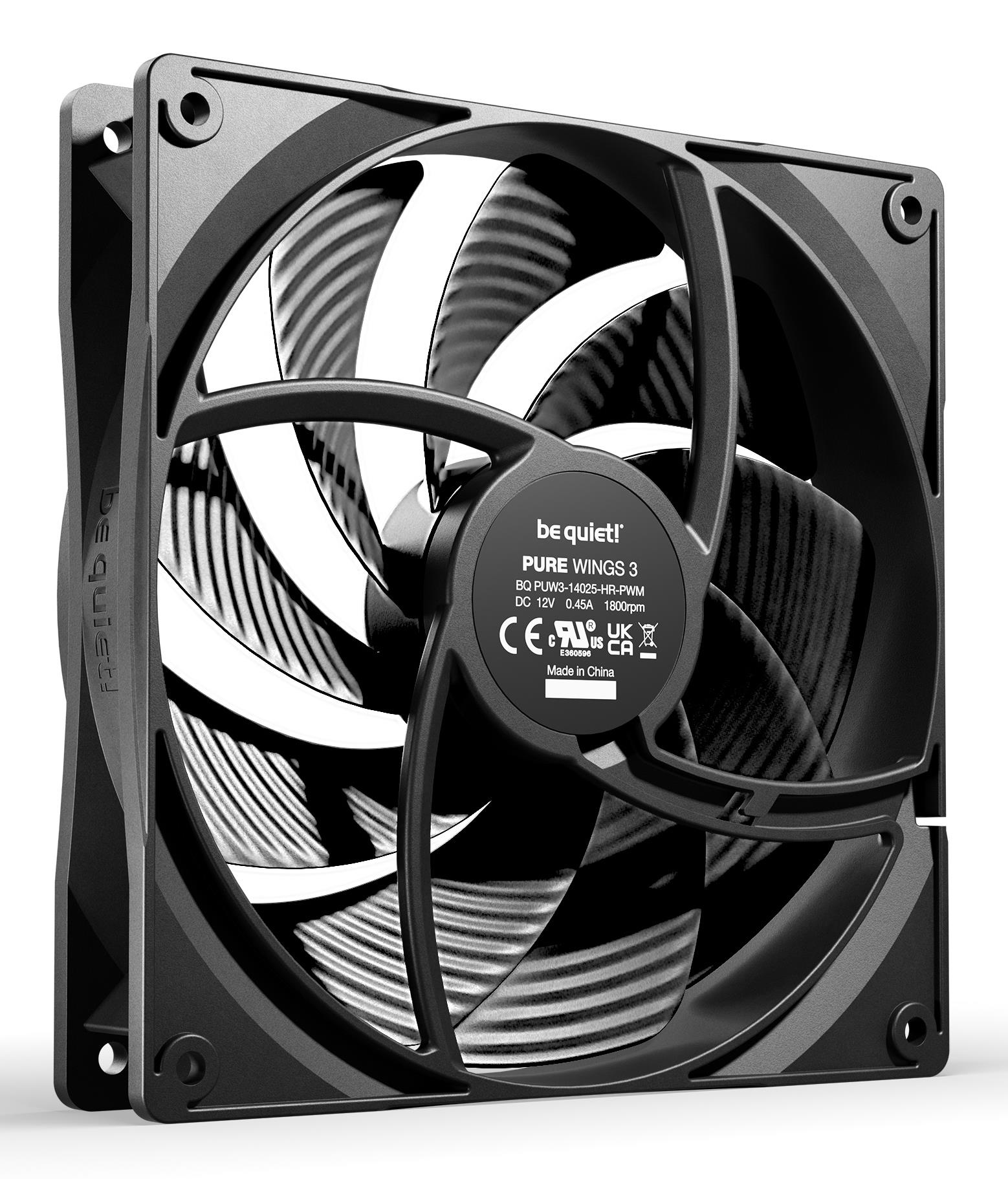 CASE FAN 140MM PURE WINGS 3/PWM HIGH-SPEED BL109 BE QUIET